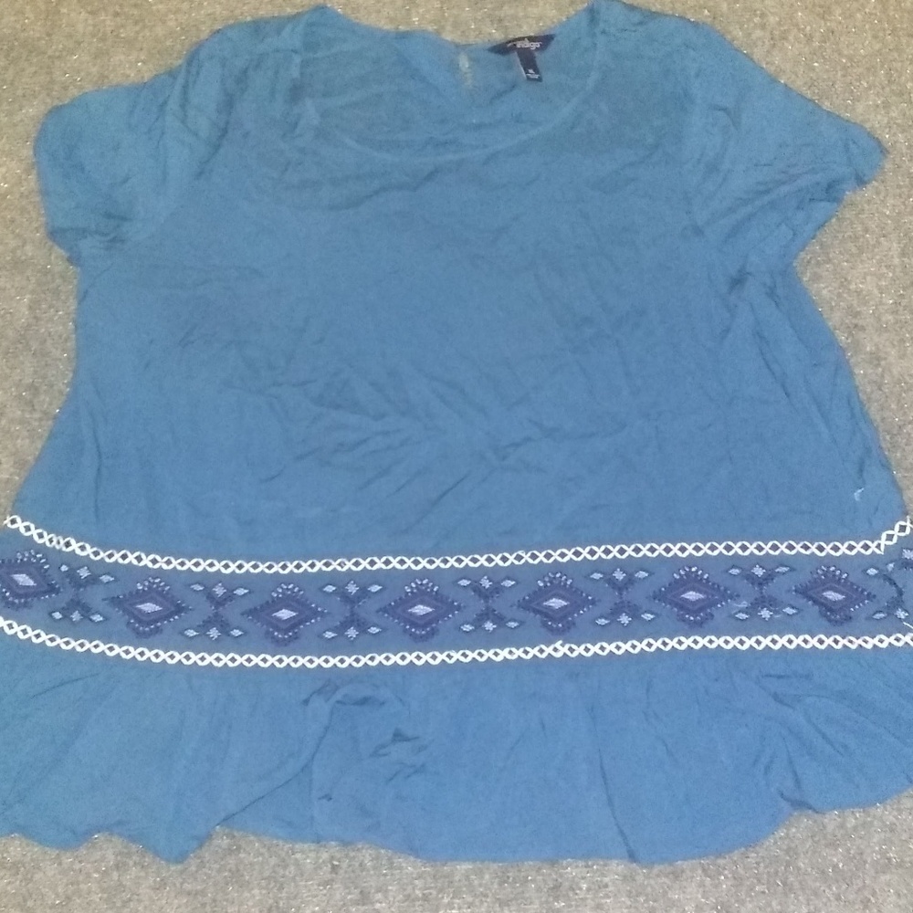 Indigo top